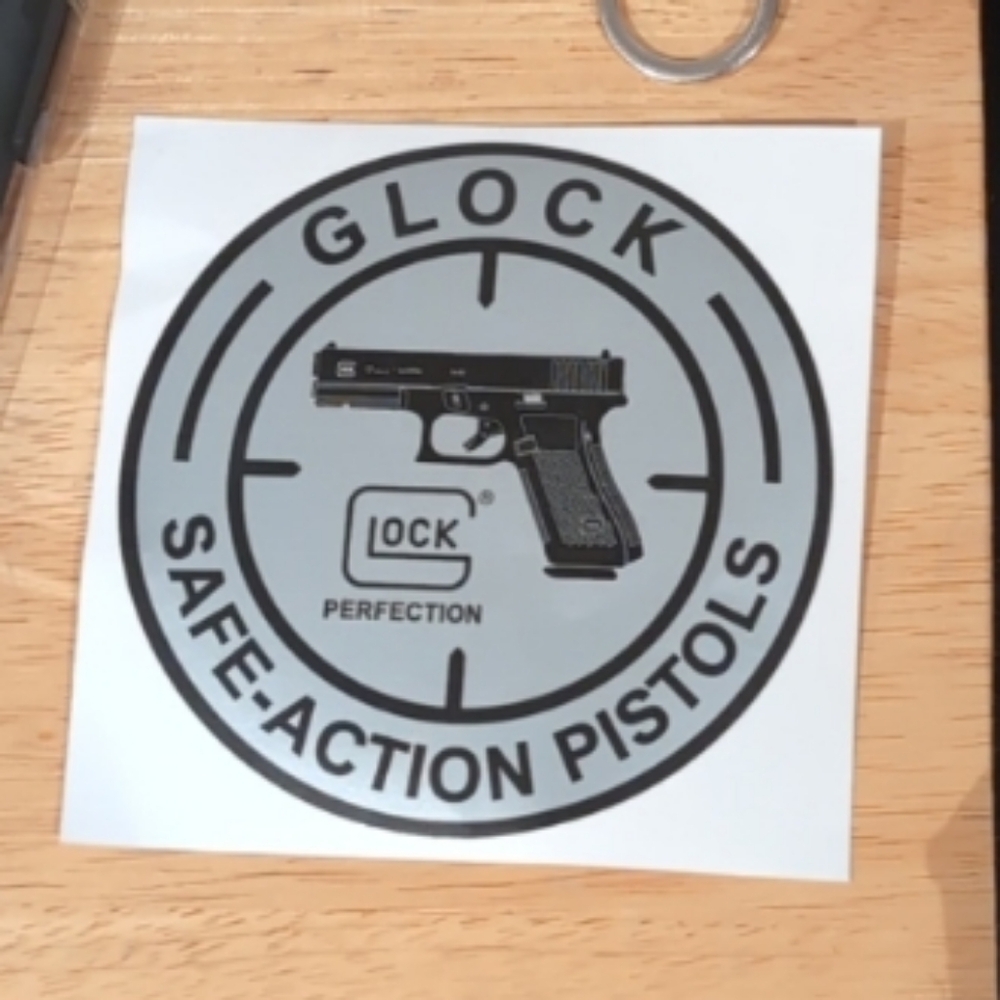 Glock Branded Collectable Merch Bundle – Pen, Keychain, Sticker & Lanyard (New) - Picture 3 of 4